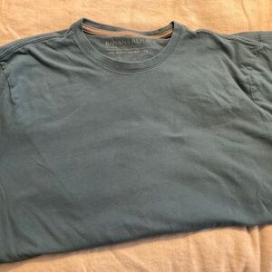 Banana Republic Soft Wash tee Medium blue/green